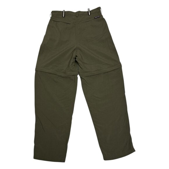 THE NORTH FACE Convertible Green Light Zip-Off Outdoor Casual Pants Womens 12 - Picture 5 of 8